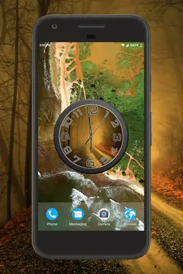 Forest Clock Live Wallpaper android App screenshot 4